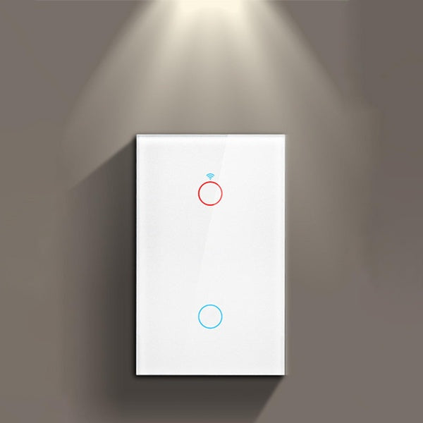 Smart Home House WiFi Wireless Remote Wall Switch Voice Control Touch Sensor LED Light Switch Electrical Light Switch for Home Hotel