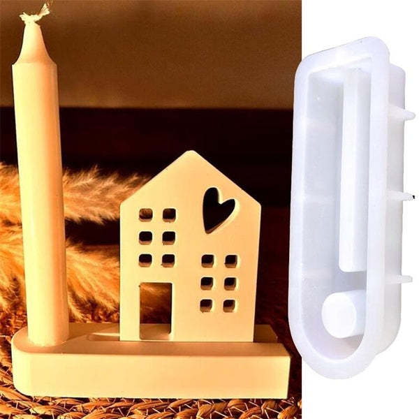 DIY Silicone Mold for Making Holders with Decorative Groove