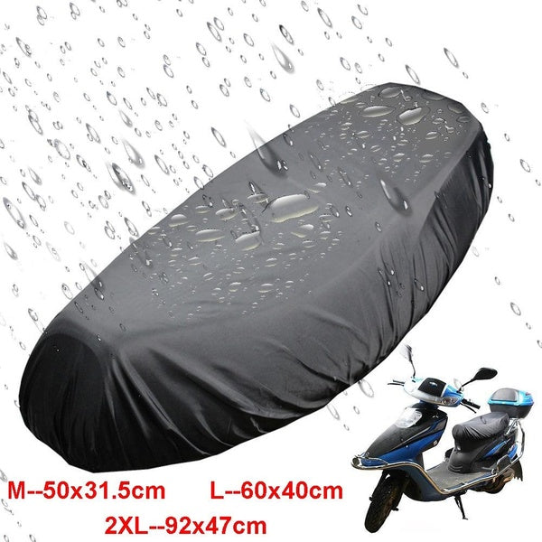 Housse de coussin de siège de moto, imperméable, protection contre la poussière, pour Scooter, housse de siège de moto, M-L-2XL
