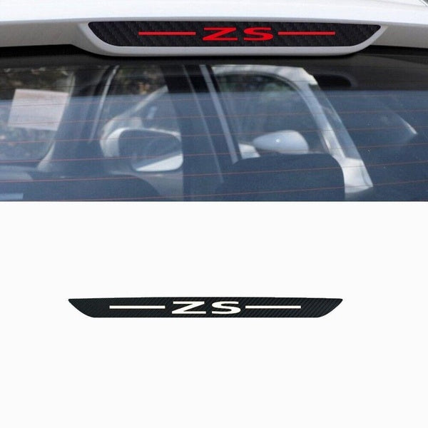 Carbon Fiber Vinyl Sticker Decal Brake Light Sticker for Mg ZS 1pc