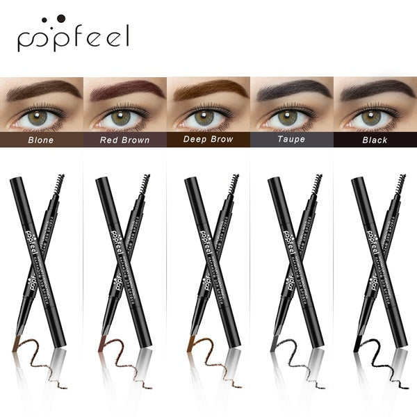 Health & Beauty 5Color Auto Eyebrow Pencil Waterproof Long Lasting Brow Shades Tone Eyebrow Pencil Makeup Brown Black Grey Tint Makeup