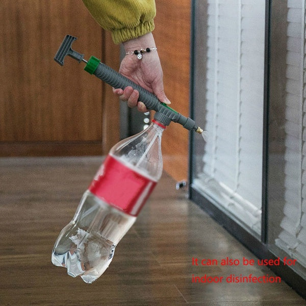 High Pressure Air Pump Bottle Manual Sprayer Adjustable Nozzle Garden Watering Tool Supplies Accessories Garden Tool