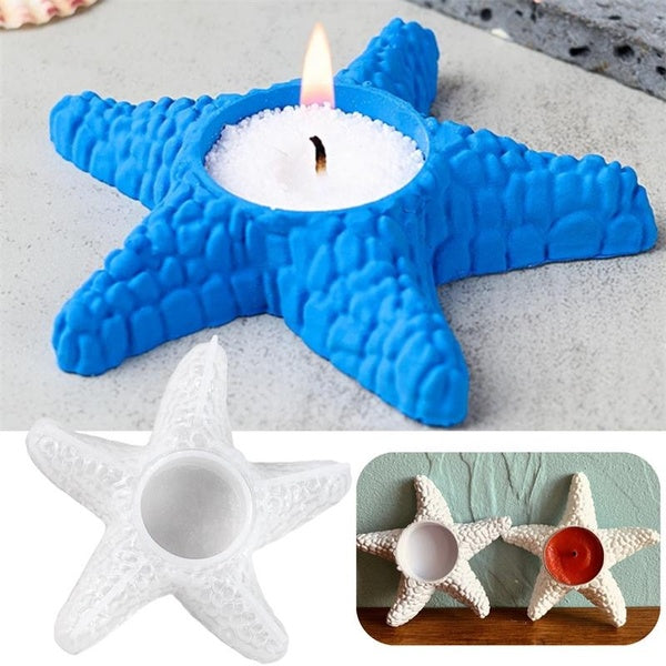 DIY Starfish Holders Silicone Casting Mold
