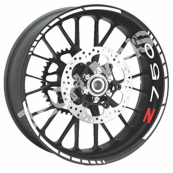 Kawasaki refletivo Decal Sticker Stikers Vinyl Reflective Z750 Z 750