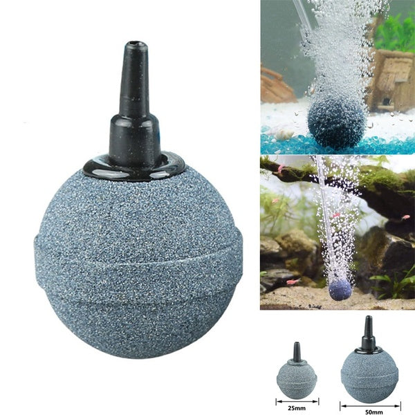 Bubble Stone Ball Shape Aquariums Air Stone Bubble Diffuser Airstones for Aquarium Fish Tank Pump Hydroponic Oxygen