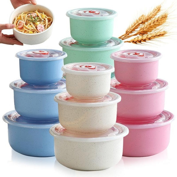 3pcs-set Nesting Mixing Bowls Set With Airtight Lids, Mixing Bowl Set Great For Mixing, Baking, Serving, Dishwasher