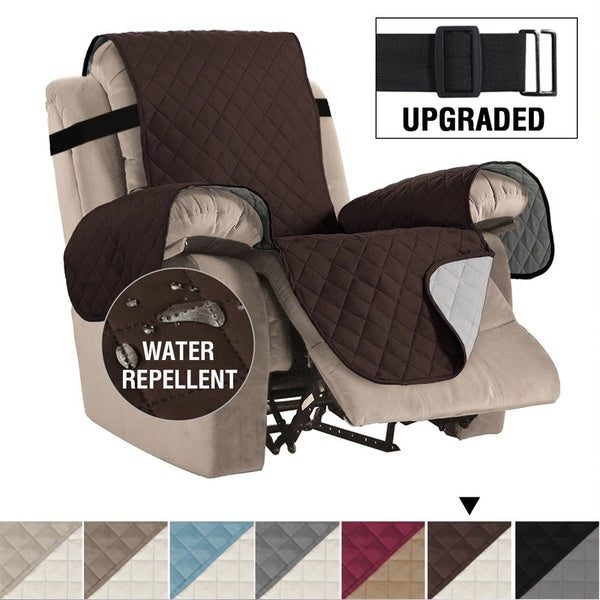Waterproof Recliner Chair Cover Elastic Armchair Sofa Chair Cover Stretch Protector Slip Cover Protector Washable Fabric