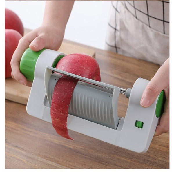 1 PC Légumes Fruits Manuel Trancheuses Multi-Fonction Sécurité Rapide Feuille Ronde Éplucheur Pomme De Terre Pomme Machine Éplucheur Corer Gadget WB