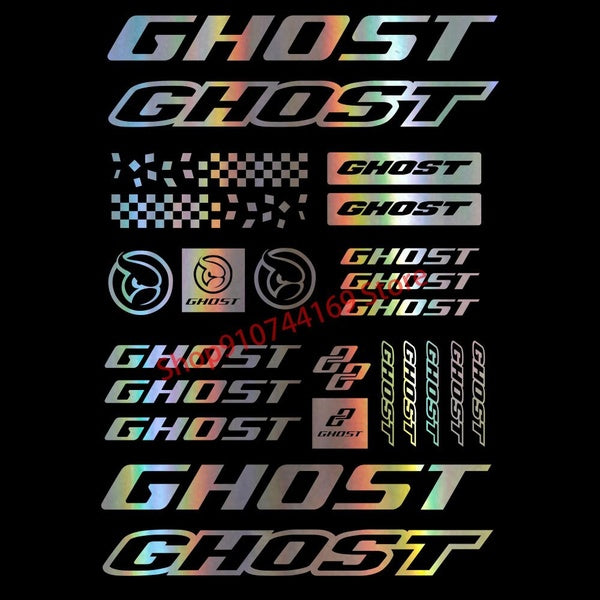 Vélo Cadre Vinyle Autocollants Pour GHOST Vélo De Route VTT VTT BMX Vélo Rack Decal Vélo