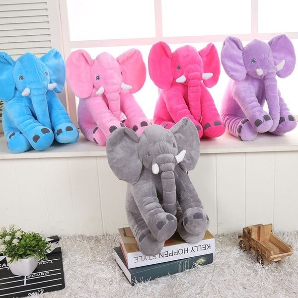 30-40-60cm Fashion Animal Plush Elephant Doll Stuffed Elephant Plush Soft Pillow Kid Toy Children Room Bed Decoration Toy Gift