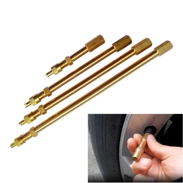 Car Tire Valve Pump Air Extension Rod Extension Tube Unicycle Balance Car Accessories Inflatable Nozzle Copper Extension Rod