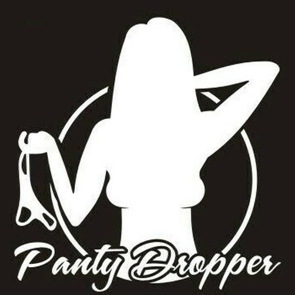 2pcs Details about Panty Pantie Dropper Funny DieCut Vinyl Window Decal Sticker Car Truck SUV JDM