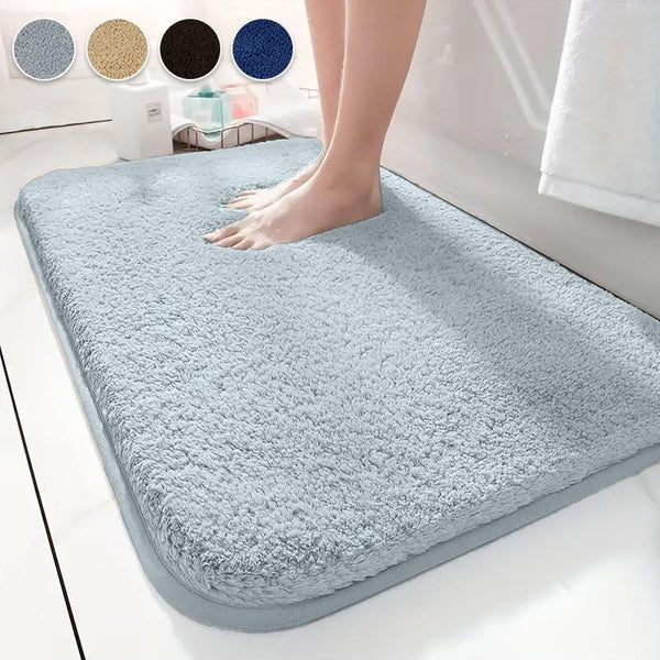 Bathroom Rugs Mat,Extra Soft Comfortable Bath Rugs,Non-Slip, Water Absorbent and Thick Bathroom Floor Mats,Shaggy Rugs