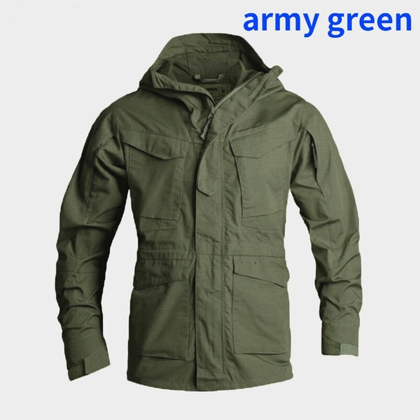 Men's Tactical Clothing Windproof Military Field Jacket Jacket Hoodie Windbreaker
