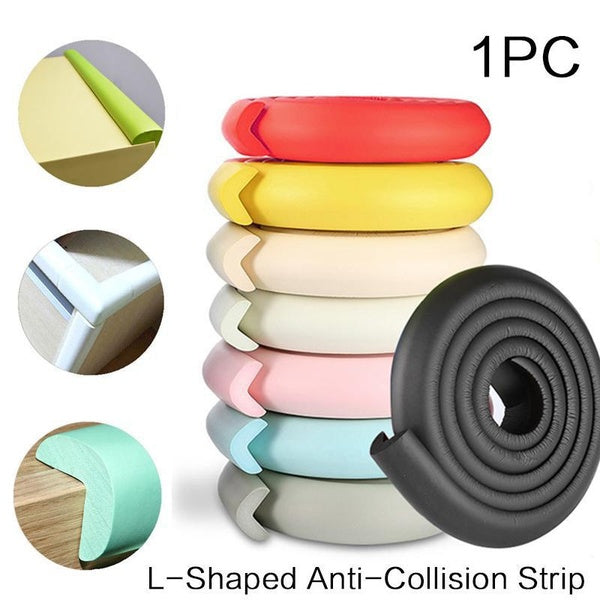 12 Colors Optional 200cm Corner Guards Edge Protectors Child Proof Glass Edge Furniture Corner Protection for Children Toddlers Baby 1PC