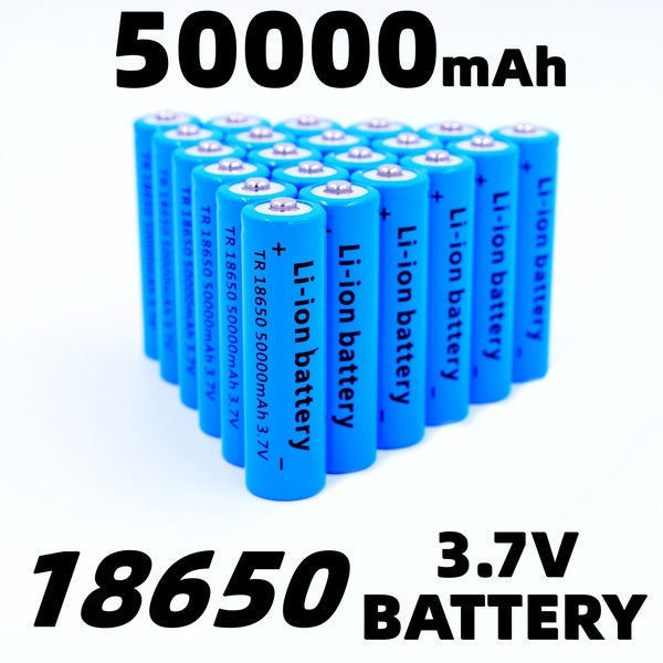 2024 Hot Selling 2-10 PCS High Capacity 3.7V 18650 Lithium Ion Rechargeable Battery Can Be Used In All Kinds of Electronic Equipment