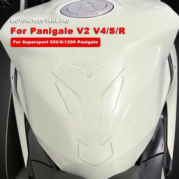 Motorcycle Tank Pad Transparent Stickers for Ducati Panigale V2 Streetfighter V4 S Supersport 950 Monster 821 797 1200 Diavel V4
