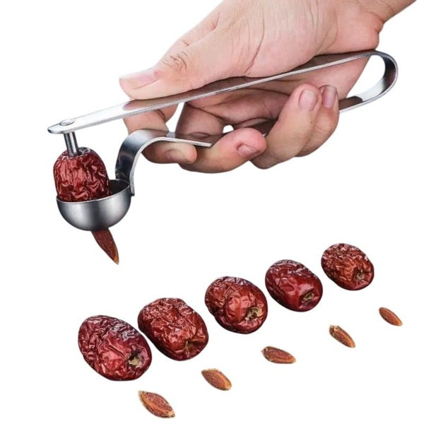 Multifunctional Stainless Steel Jujube Pitting Device Cherry Hand-pressing Core Remover Household Enucleator Baking Tool forrestaurant