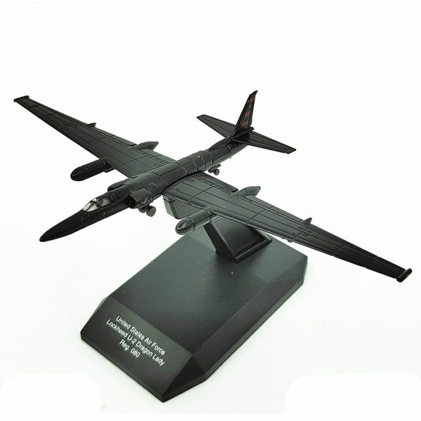 1:200 Scale Alloy Diecast Military Model NASA Lockheed U-2 Dragon Lady Reconnaissance Airplane Aircraft Model Toy For Collection Gift Home Office Dec