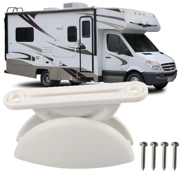 Yiyasu Store Universal RV Door Retainer Latch Catch Door Stopper Holder Nylon Clip Entry Door Retaining Catch Stop Limiter For Camper RV Motorhome Ca