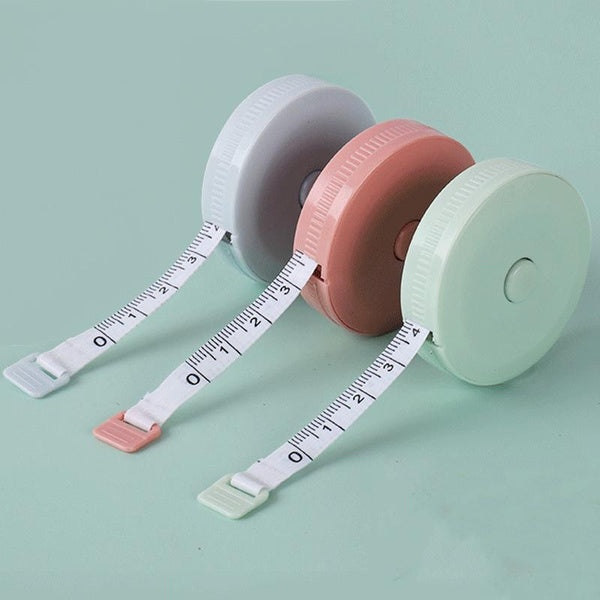 Automatic Retractable Tape Measure Cute Mini Soft Ruler for Home Accessories Hand Tools