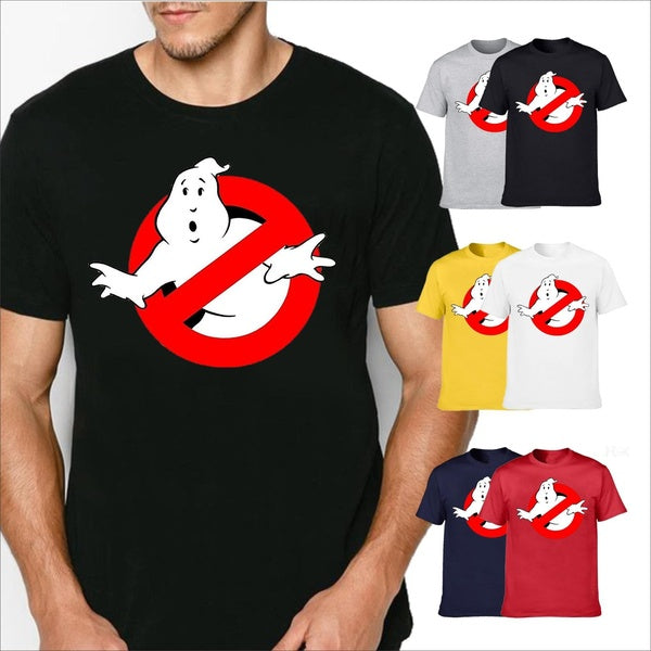 Le plus récent été Ghostbusters impression t-shirt hommes et femmes à manches courtes T-shirt t-shirt décontracté haut de yoga grande taille femmes d