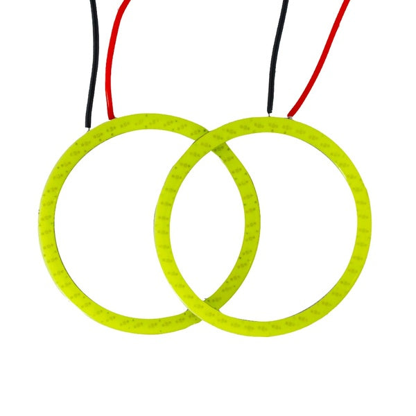 1pair(2pcs) 60MM 45LED COB Chip SMD Car Led Headlight COB Angel Eyes LED CCFL Halo Ring Angel Eyes Warning Lamps 12V