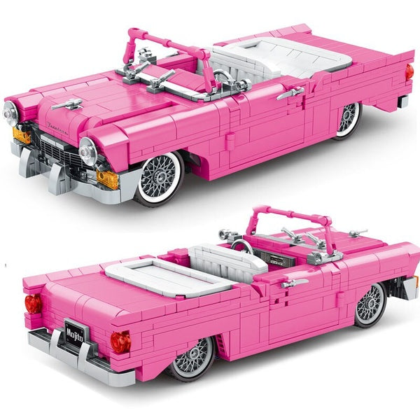 742 pièces ville bricolage retirer voiture de course blocs de construction briques jouets pour enfants garçon cadeau de noël