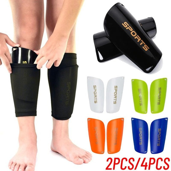 2PCS-4PCS Soccer Shin Guards Pads for Kids Youth Adult Football Leg Protector Outdoor Sport Protective Gear