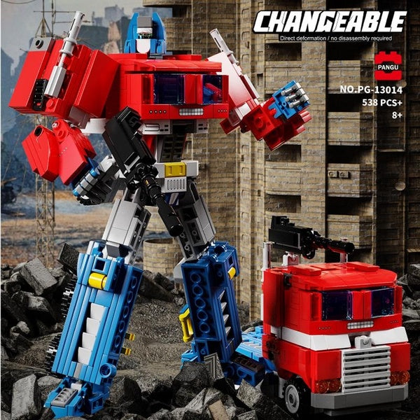 New MOC 538pcs Robot Model Building Block Brick Educational Assembly Toy Children Boy Gift