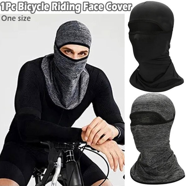 1 Pc Cycling Sun Protection Headgear With Windproof Breathable Full Face Cover for Bicycle Hiking Sports Accessories Matron Inn