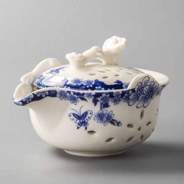 Drinkware Tea Set 1 Pot 2 Teacups Chinese Kung Fu Teaset Pot Quik Kettle Travel Portable Office Tea Pot Tea Saucer Sets D033