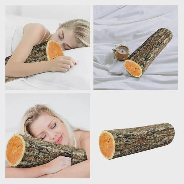 High Simulation Tree Branch Pillow Creative Long Cylindrical Stump Throw Pillow Home Decoration Living Room Sofa Cushion Pad