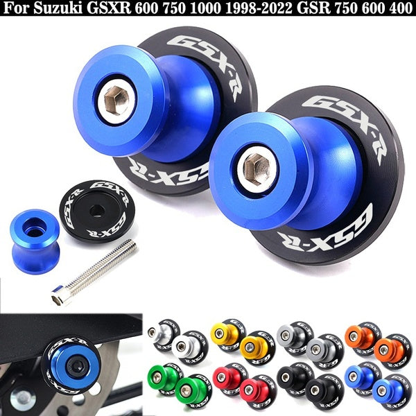 M8 For Suzuki GSX-R 600 750 1000 GSXR 600 750 GSXR1000 1998-2022 GSR 400 GSR600 GSR750 Motorcycle Accessories CNC Swingarm Spools Slider Stand Screw
