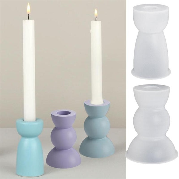 DIY Geometric Silicone Molds for Holders Casting Craft