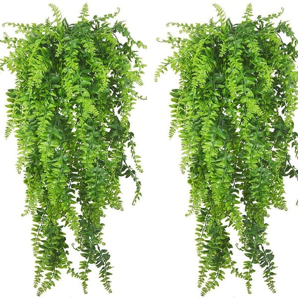 Reptile Plants Hanging Fake Vines Boston Climbing Terrarium Plant with Suction Cup for Bearded Dragons Lizards Geckos Snake Pets Hermit Crab and Tank