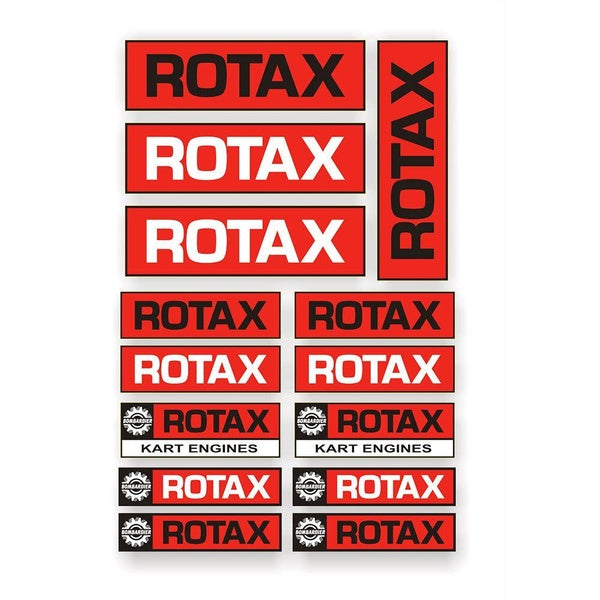 FOR ROTAX POWERED BOMBARDIER SEADOO JETSKI QUAD KART STICKERS DECALS