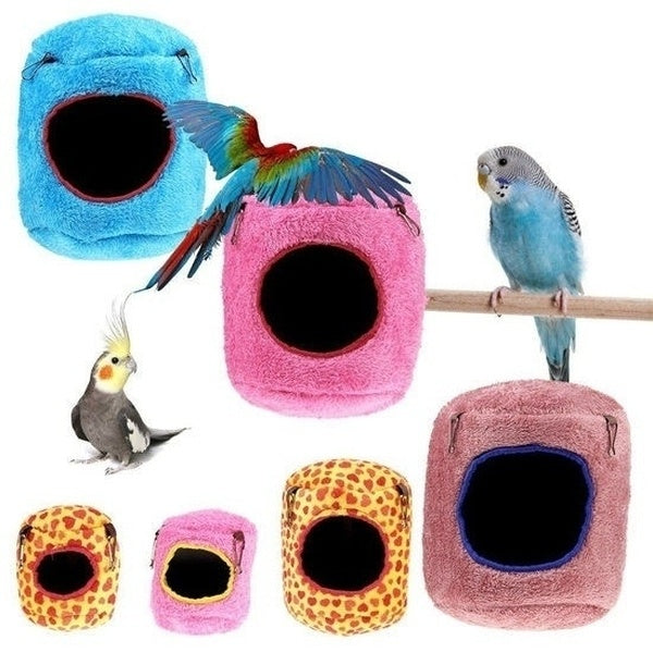Cute 1Pcs Pet Rat Hamster Parrot Cricetulu Squirrel Soft Warm House Nest Hammock Bed Cage