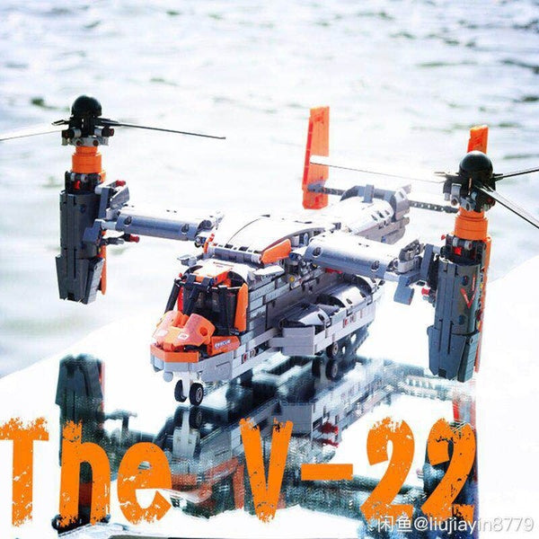 New Fighter 1725Pcs Model Building Block Brick Educational Toy Childrens Christmas Gift