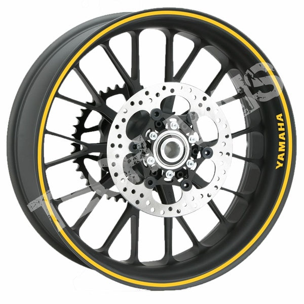 Friso de Roda YAMAHA 7MM, Fita de Roda YAMAHA 7MM, Adesivo de Roda YAMAHA, Decal de Roda YAMAHA, Sticker de Roda YAMAHA Trim sticker sticker
