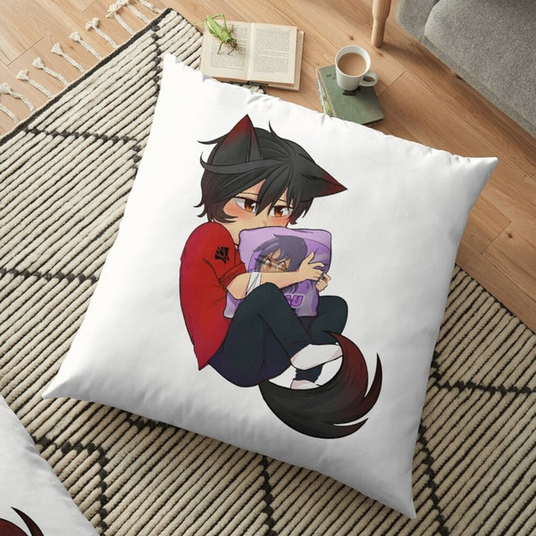 Aphmau Aaron Lycan Kawaii Aphmau Lycan Gifts Pattern Cushion Cover Throw Pillow Case Home Decor High Quality