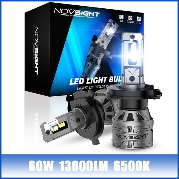 Car LED Headlight Bulbs H4 9003 HB2 Hi-Lo H7 H11 9005 HB3 9006 HB4 Auto Bulb 60W 13000LM 6500K White Automobiles Headlamp