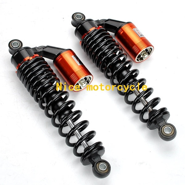 Pair 290mm Universal Motorcycle Rear Shock Absorbers Fit for ATV Go Kart Quad Dirt Sport Bikes Electric motorcycle scooter bicycle