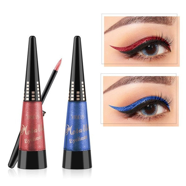 6 Colors Waterproof Long Lasting Liquid Eyeliner Pen Eye Makeup Cosmetics Eyeliner Pen