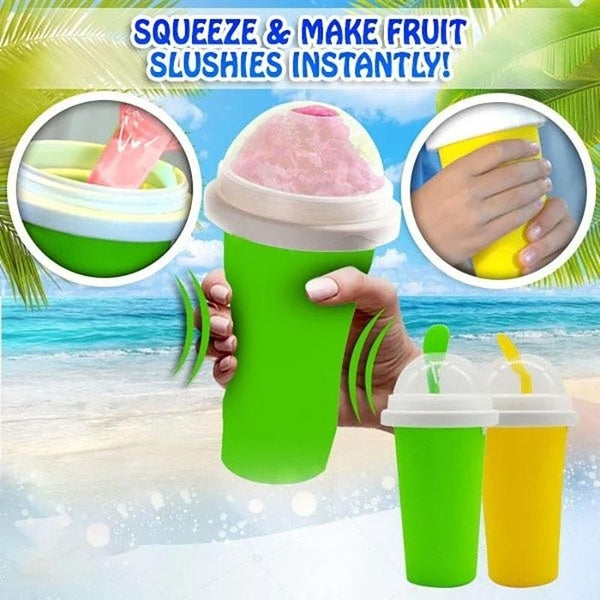 Diy Homemade Smoothie Cups Freeze Drinks Cup Double Layer Summer Juice Slushy Ice Cream Maker