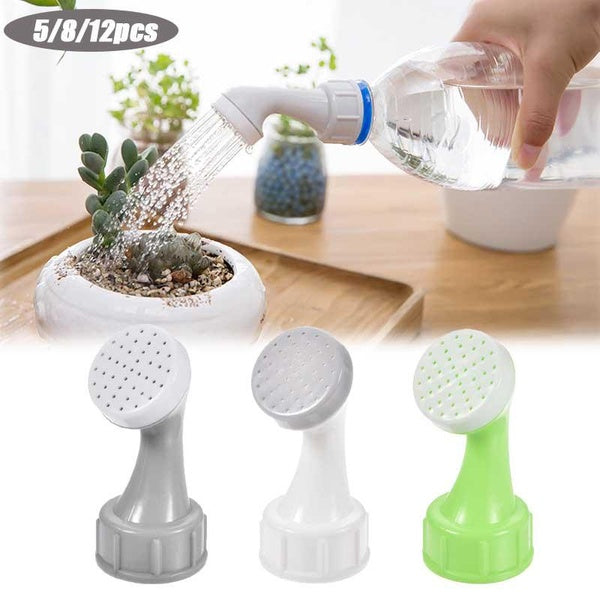 5-8-12pcs Home Garden Spray Water Sprinkler Portable Plant Garden Watering Nozzle Tool Practical Watering Bottle Can Sprinkler Head For Plant Potted