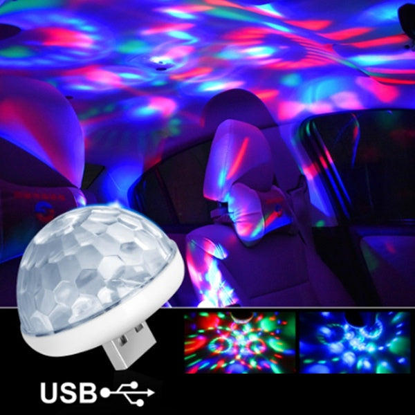 Car Neon Lamps USB LED Interior Lighting Kit Atmosphere Light RGB Disco DJ Stage Light Home Party Decoration