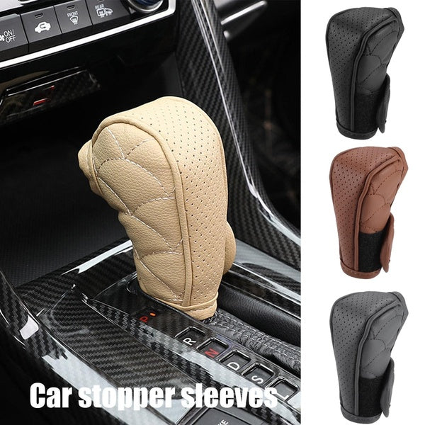 Car Gear Shift Knob Cover Universal Protective Covers Manual Automatic Shift Gear Cover Vehicles Interior Accessories