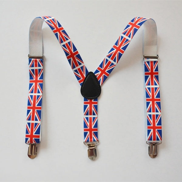 Children Suspenders Baby Boys And Girls Suspenders Kids United Kingdom Flag Suspenders