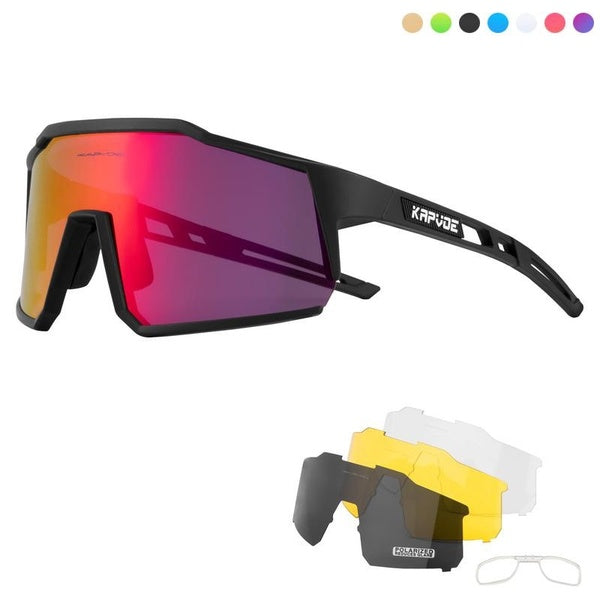 Cycling Sunglasses MTB Polarized Glasses Outdoor Sports Mountain Bike Glasses Men Women Cycling Eyewear UV400 Riding Bicycle Goggles